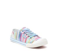 (Multicoloured, 7 (Adults')) Rocket Dog Jazzin Dens Cotton Women's Rainbow Trainers