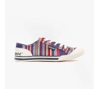 Rocket Dog Womens/Ladies Jazzin Canvas Aloe Lace Up Trainer (4 UK) (Multicoloured)
