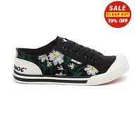 Rocket Dog Jazzin Womens Trainers, Size 3 In Black