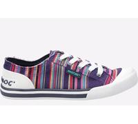 Rocket Dog Womens/Ladies Jazzin Canvas Aloe Lace Up Trainer (3 UK) (Multicoloured)