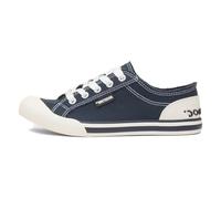 Rocket Dog Jazzin Womens Navy Canvas - Size 6 UK - Blue