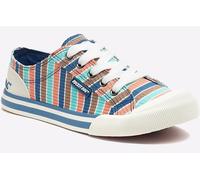 Rocket Dog Jazzin Trainers Womens - Navy - Size UK 3
