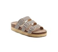 Rocket Dog Ladies Gold Astor Glenn Glitter Sandals Black