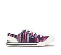 Rocket Dog Womens/Ladies Jazzin Canvas Aloe Lace Up Trainer (5 UK) (Multicoloured)