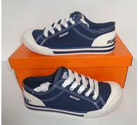 Rocket Dog Womens Jazzin Trainers - Navy - Size UK 3