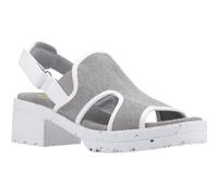 (6 (Adults')) Lilly | Grey/White | Women's Heeled Sandals