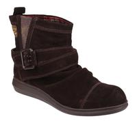 Rocket Dog Mint Tribal Brown Ladies Long Boots Suede