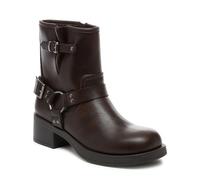 Rocket Dog Boots NINO Women's Brown Faux Leather Heeled Ankle UK 5