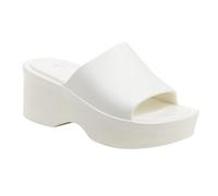 Rocket Dog Womens Petal Blown EVA Platform Sliders Off White 7
