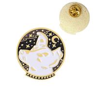 Rocket Dog Pin Badge Laiki Soviet Union USSR Brooch Lapel Jacket Bag Cosmonaut Space Program Race CCCP Icon Logo Astro Pup Cold War (Laiki Space Helmet)