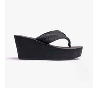 Rocket Dog Diver Webbing Womens Textile Slip-On Comfort Black Sandals