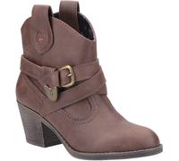 Rocket Dog Satire Brown Ladies Ankle Boots PU