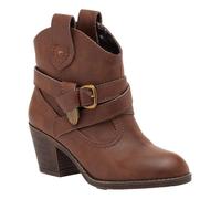 Rocket Dog Women's Satire Cowboy Boots, Dark Brown, 4 UK