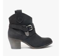 Rocket Dog SATIRE Womens Lightweight Casual Pull-On Boots-Black