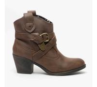 Rocket Dog SATIRE Womens Lightweight Casual Pull-On Boots-Dark Brown