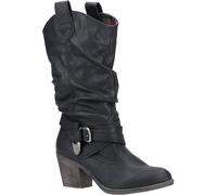 Rocket Dog Womens/Ladies Sidestep Mid-Calf Western Boot (5 UK) (Black)