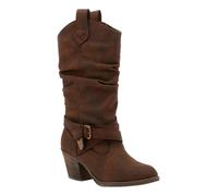 Rocket Dog Womens/Ladies Sidestep Mid-Calf Western Boot (8 UK) (Brown)