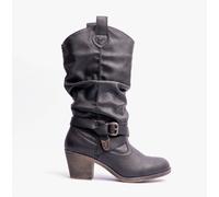 Rocket Dog Womens Sidestep Lewis Boots in Black - Size UK 6