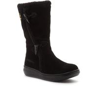 Rocket Dog Womens Slope Mid-Calf Winter Boot - Black Leather - Size UK 3
