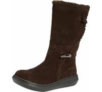 Rocket Dog Slope Chocolate Womens Suede Mid Calf Boots