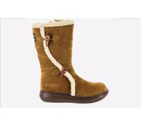 (8 (Adults')) Slope | Chestnut | Ladies Warm-Lined Mid-Calf Boots