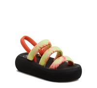 ROCKET DOG Women's Smile Sandal, Orange Multi, 7 UK