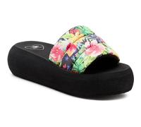 Rocket Dog Splash Bahama Textile WoMens Black/Multi Sandals - Size UK 8
