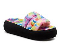 Rocket Dog Splash Loyal Tie Dye Textile WoMens Pink/Multi Sandals - Size UK 5