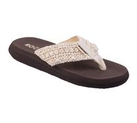 Rocket Dog Spotlight Lima Slip On Sandal Womens | Flip Flops | Natural Multi | UK Size 8