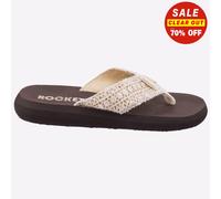 Rocket Dog Spotlight Lima Natural Multi Ladies Beach Fabric