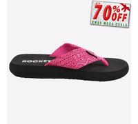 Rocket Dog Spotlight Lima Slip On Womens Ladies Summer Slip-On Sandals Pink