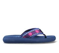 Rocket Dog Spotlight Marlow Womens Sandals | Slip On Shoes | Purple/Multi | UK Size 7