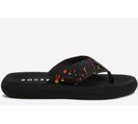 Rocket Dog Spotlight Sandals Womens | Slip On Shoes | Black/Multi | UK Size 3