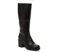 Rocket Dog Stanley Black PU Female Ladies Long Boots