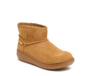 Rocket Dog Sugar Rush Suede Ankle Boots - Round Toe, Plain Design, Camel, 3 UK