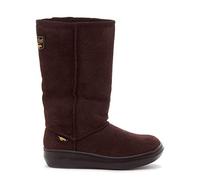 Rocket Dog Sugardaddy Women's Suede Pull On Boots with Durable Rubber Outsole - Chocolate, 5 UK