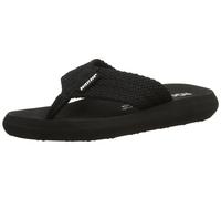Rocket Dog Sunset Webbing Black White Womens Flip Flops