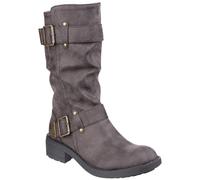 Rocket Dog Trumble Brown Ladies Long Boots PU