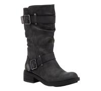 Rocket Dog Womens Berry Biker Boots, Black Lewis, 6 UK