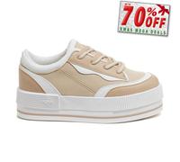 Rocket Dog WINK Womens Trainers Camel Combo - UK 3