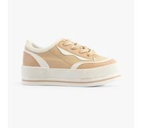 Rocket Dog WINK Womens Comfort Casual Lace-Up Trainers-Camel Combo
