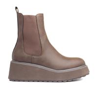 Rocket Dog Womens Heyday Platform Chelsea Boots in Brown Textile - Size UK 6