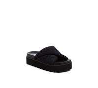 Rocket Dog Women's 'Breeze Atlanta Terry' Sandal Summer in Black | Size: 6 Rocket Dog Black 6