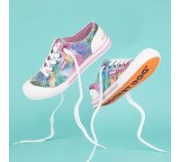 Rocket Dog Jazzin Tie Dye Womens Multi Canvas - Size 5 UK - Multicolour