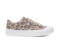Rocket Dog Womens Canvas Tan Adults Ladies Shoes Leopard Print Cheery Dexter