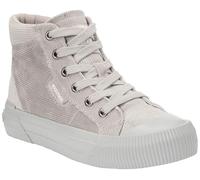 Rocket Dog Women’s Cheery Hi Comfort Plush Foam Hi-Top Sneaker Grey