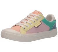 Rocket Dog Women's Cheery Sneaker, Color Block Rainbow, 6 UK