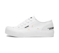 Rocket Dog Women's Cheery Sneaker, White, 3 UK