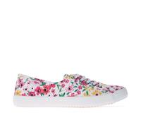Rocket Dog Womens/Ladies Chow Chow Margate Floral Pumps (8 UK) (White/Multicoloured)
