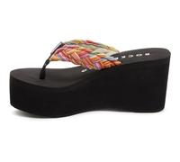Rocket Dog Crush Sandals Womens | Sandals | Rainbow / Black | UK Size 7